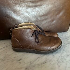 Birkenstock Brown Leather Lace-Up Boots Men’s 44 (US 11)